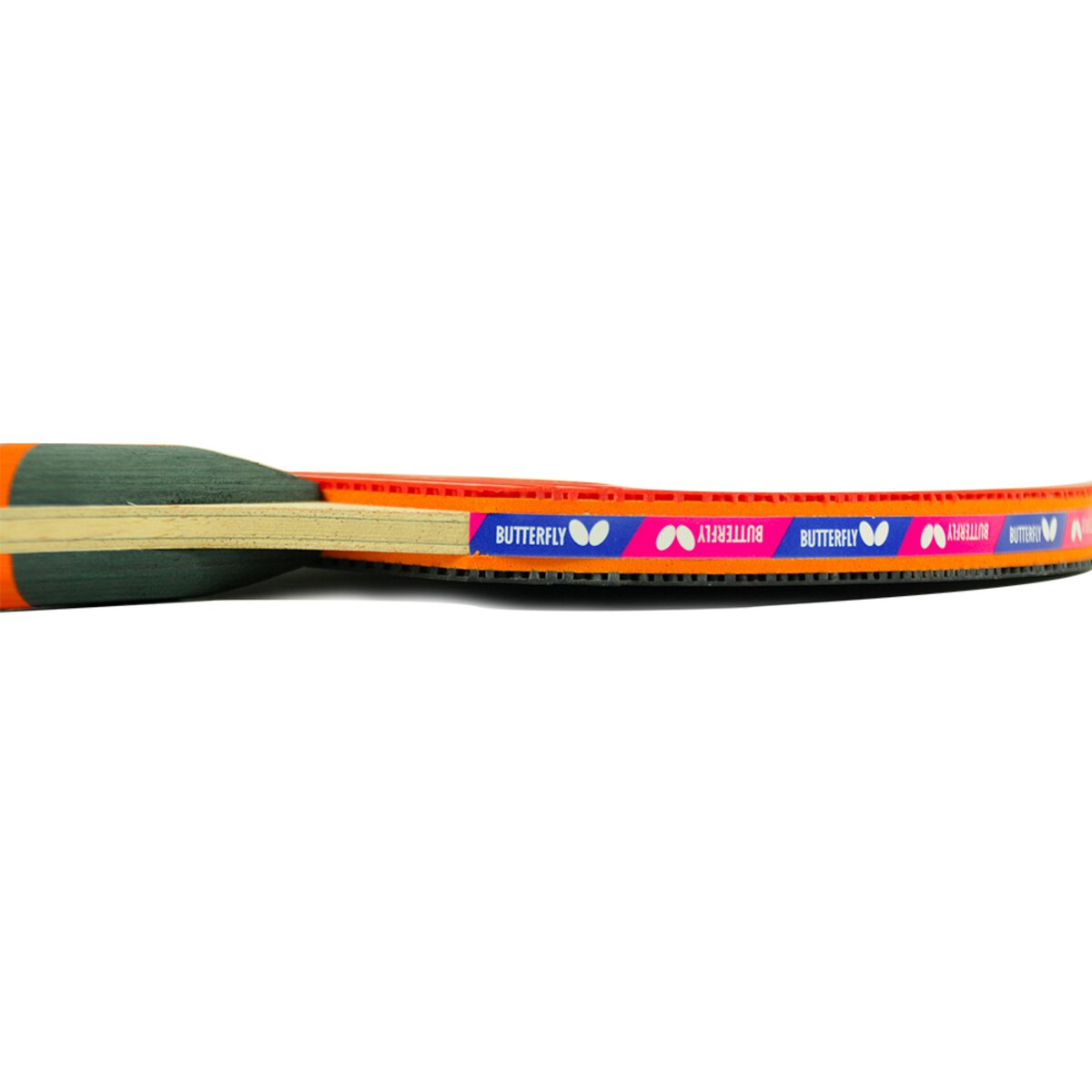 Butterfly Timo Boll CF 1000 Racket: Side Profile of the Racket